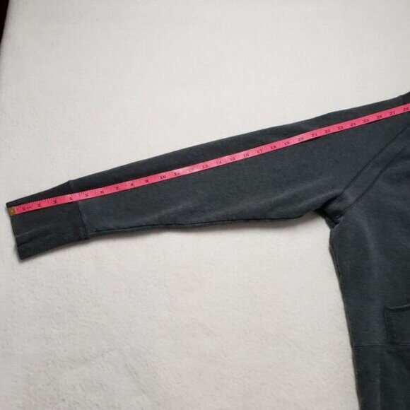 Champion Jacket Women XL Gray Fleece Full Zip Sweatshirt Yoga Workout Y2k Fitted - Picture 6 of 16